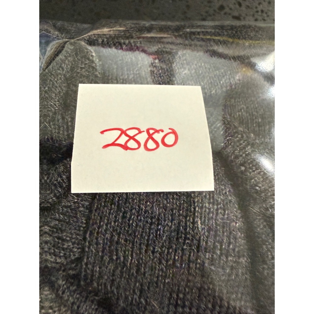 Eileen Fisher 100% Royal Alpaca Grey Colorblock Open Front Cardigan Wrap XL - Picture 7 of 7